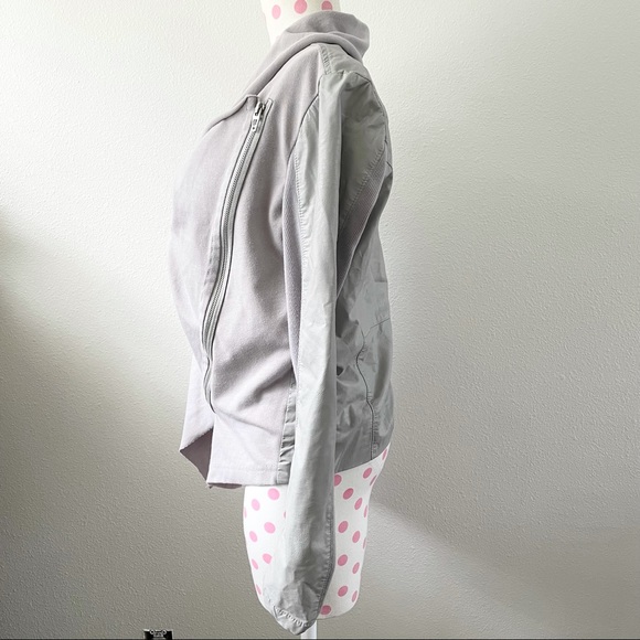 Blank NYC Private Practice Grey Waterfall Jacket - Picture 7 of 10